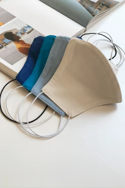 Marcellamoda The Classic Pack Of 4 Cotton Face Masks (Unisex Standard)