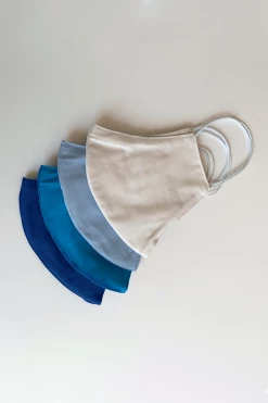 Marcellamoda The Classic Pack Of 4 Cotton Face Masks (Unisex Standard)