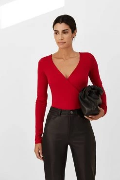 Marcellamoda Zora Bodysuit Tops & Tunics